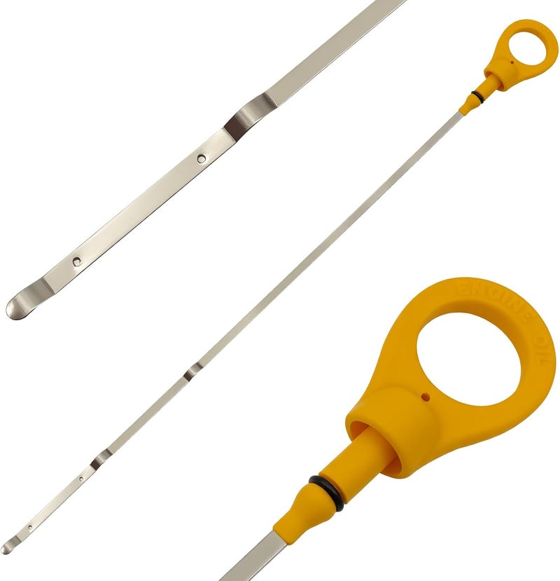 FBLOWMOD 15301-28031 Engine Oil Dipstick Indicator, Compatible with 2002-2009 Toyota Camry 2001-2007 Highlander 2005-2008 RAV4 2010-2012 Lexus HS250h 2.4L Engine Oil Fluid Level Dip Stick Replace 1530128031 - Image 1